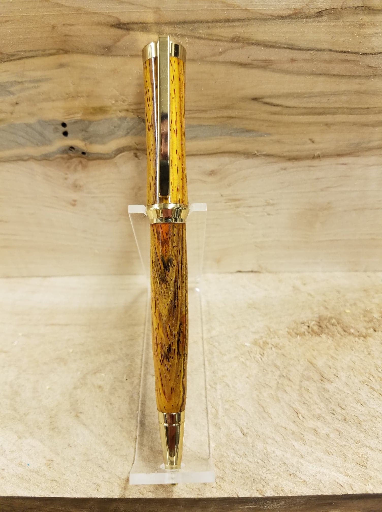 24 Kt Gold Concava Pen made from cocobolo – Krafty Kouple