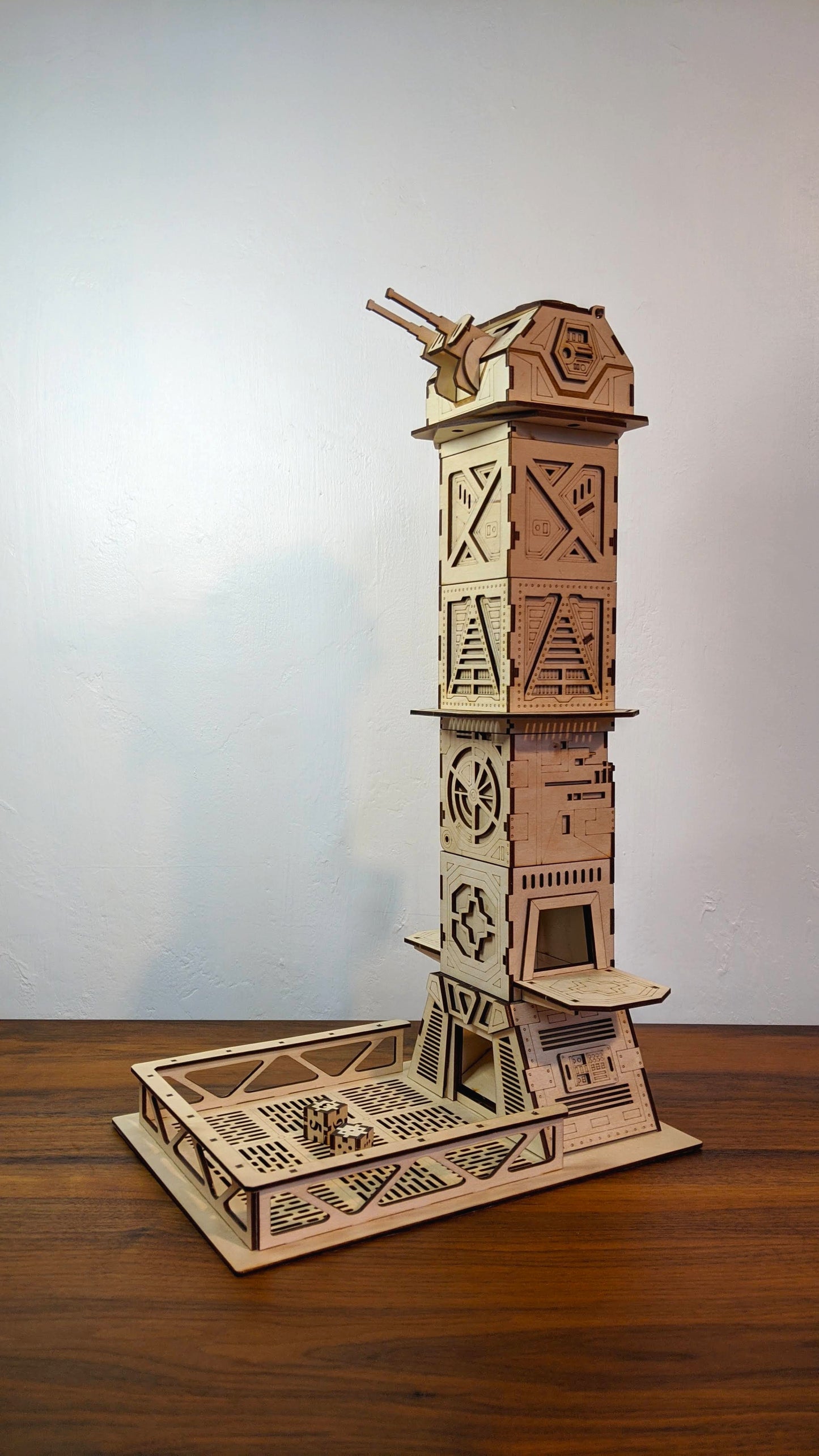 Dice Space Tower - Tabletop Gaming