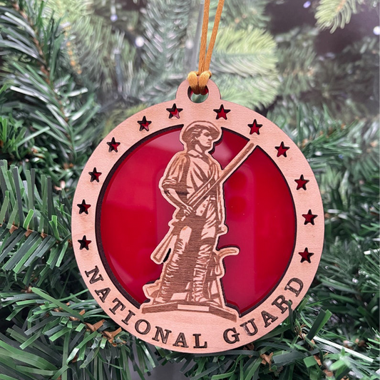 National Guard Christmas Ornament