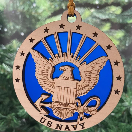 U.S. Navy Christmas Ornament