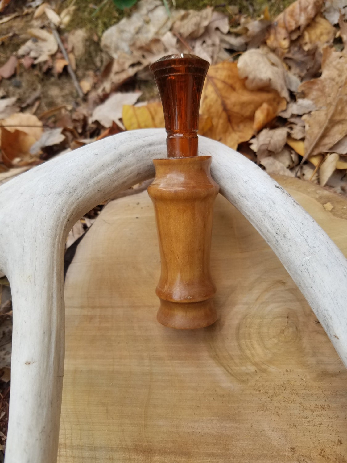 English Cherry Wood Echo Duck Call