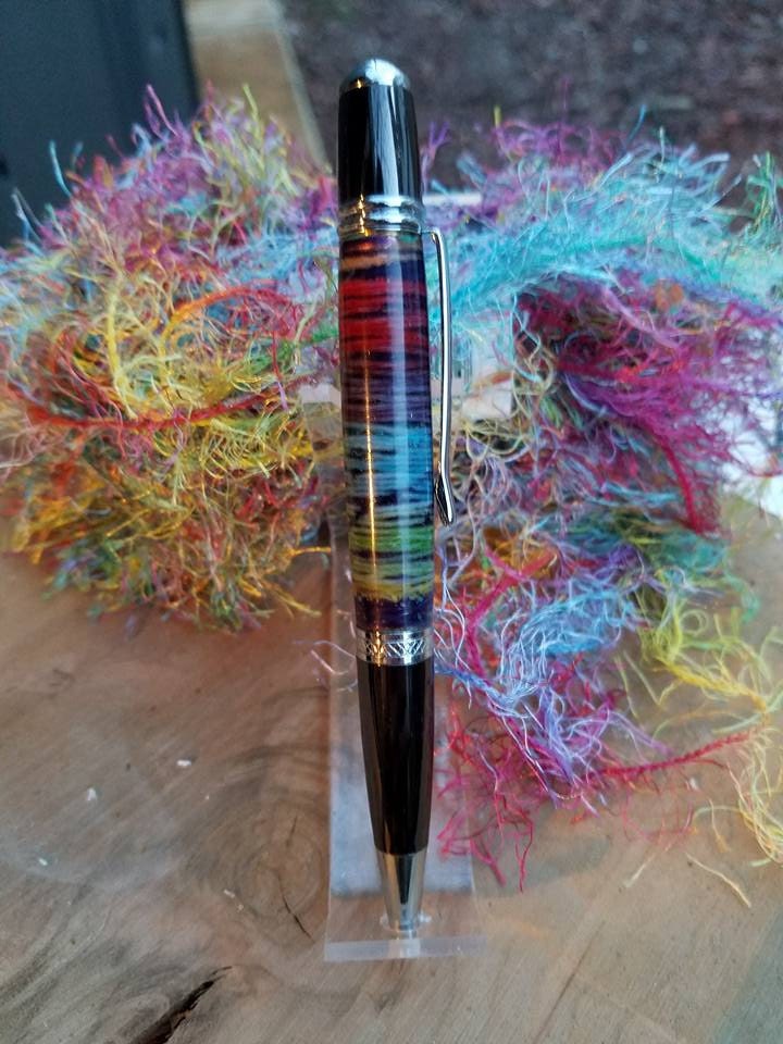 Classica Pen made from yarn!