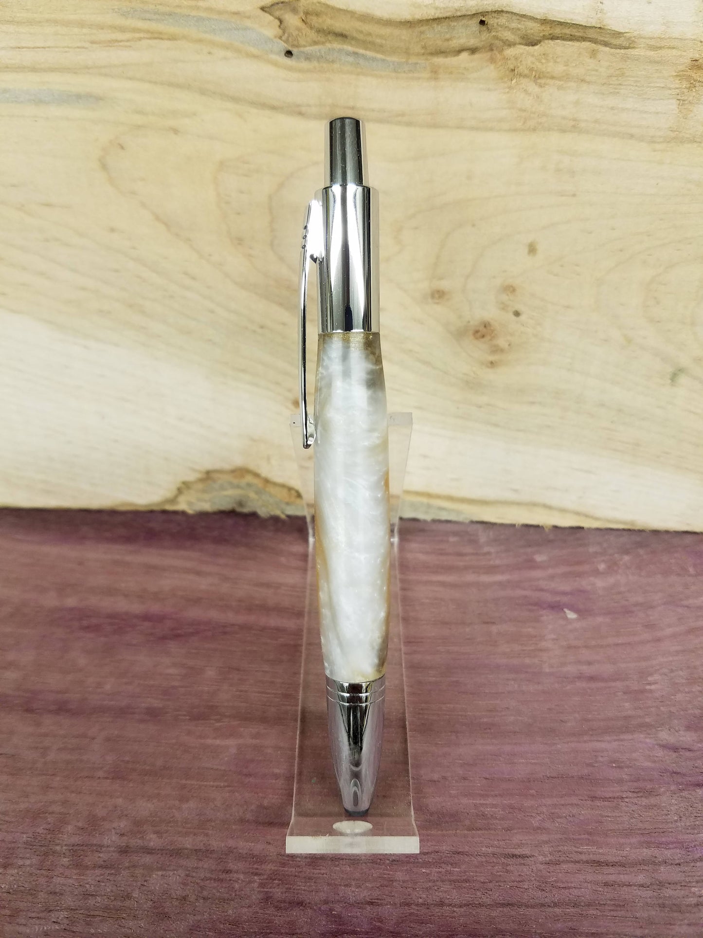 Stratus click stylus pen made from custom acrylic