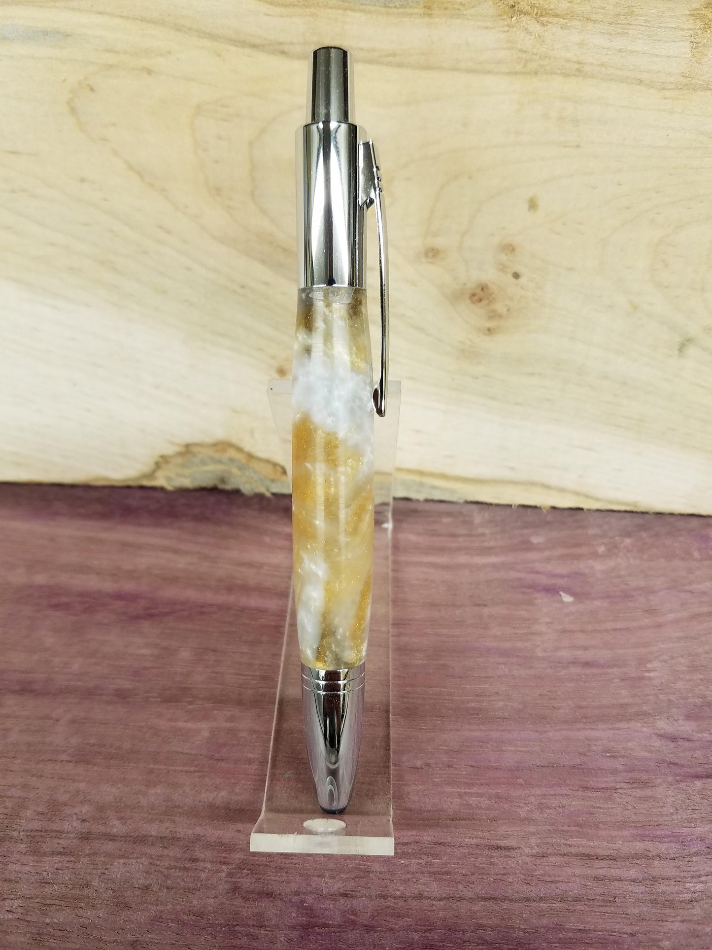 Stratus click stylus pen made from custom acrylic