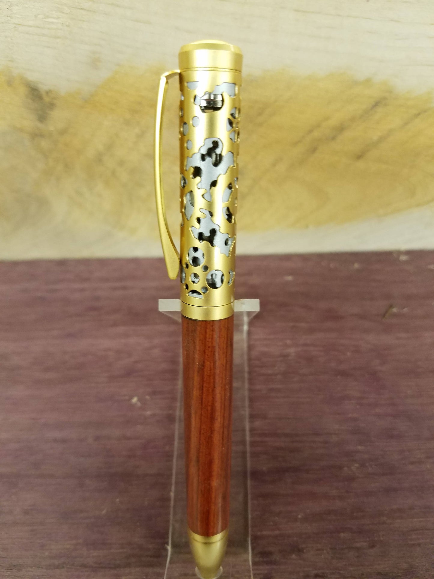 Filigree pen made from Indian Rosewood