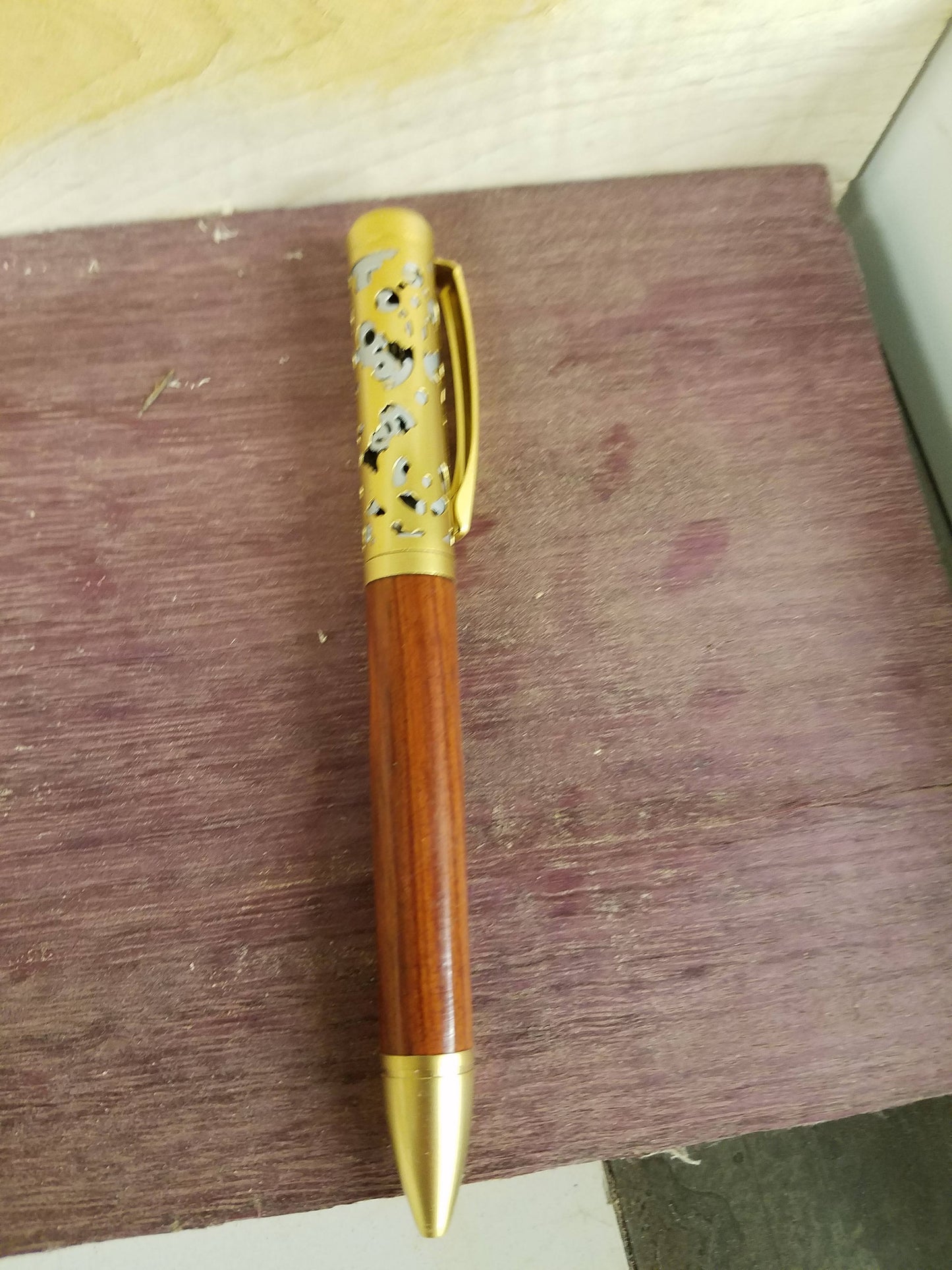 Filigree pen made from Indian Rosewood