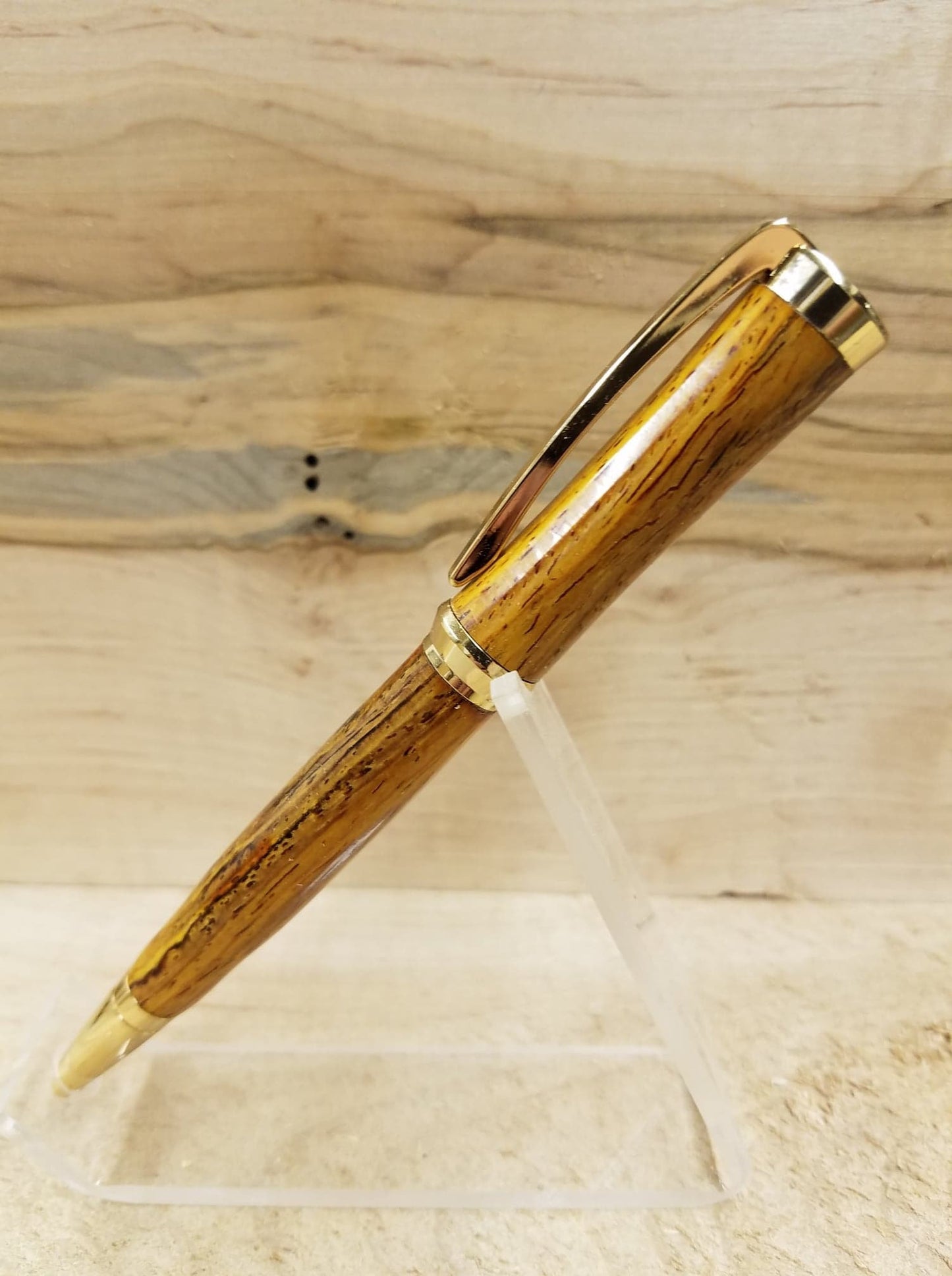 24 Kt Gold Concava Pen made from cocobolo