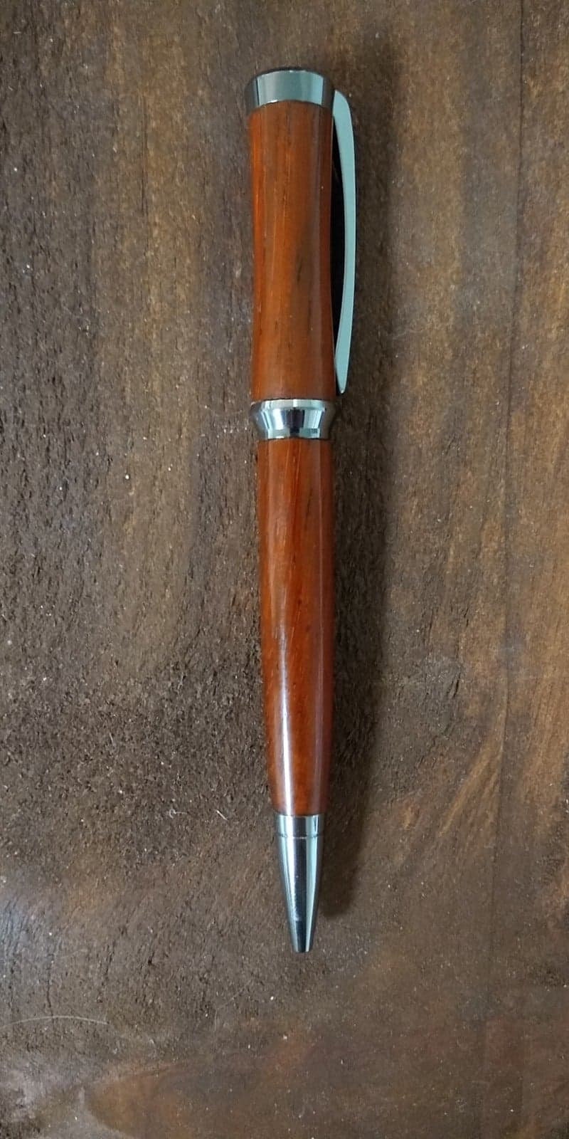 Concava twist pen made from Indian Rosewood