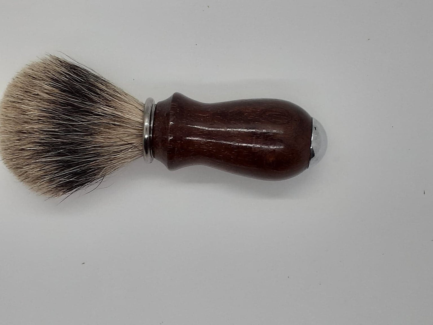 Badger hair shaving brush made from rosewood