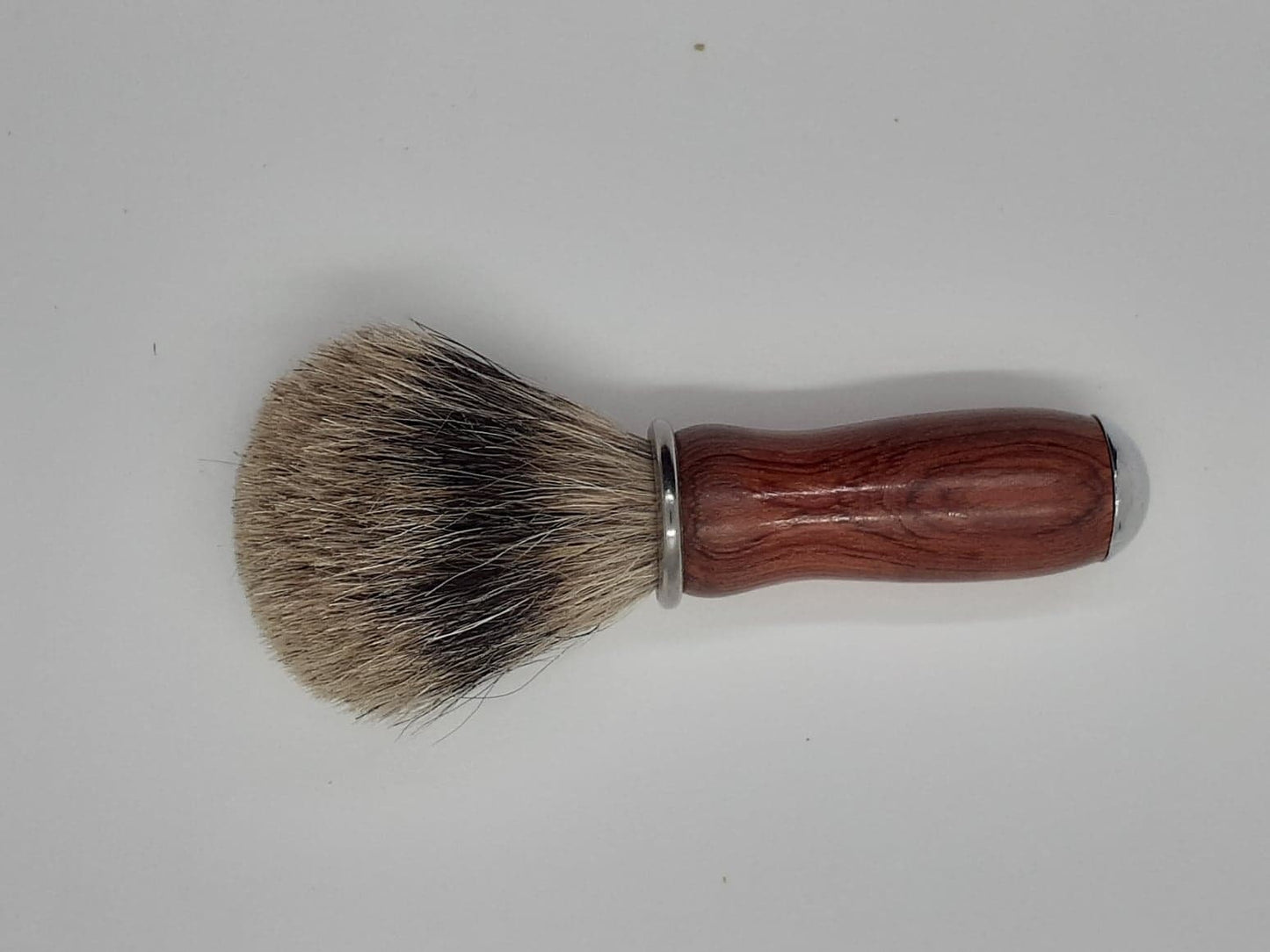 Badger hair shaving brush made from Indian rosewood