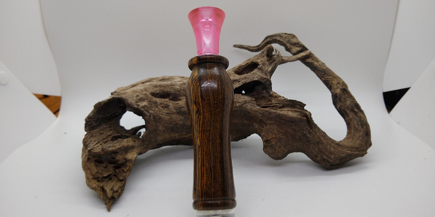 Stat brand double reed duck call hand turned from Bocote