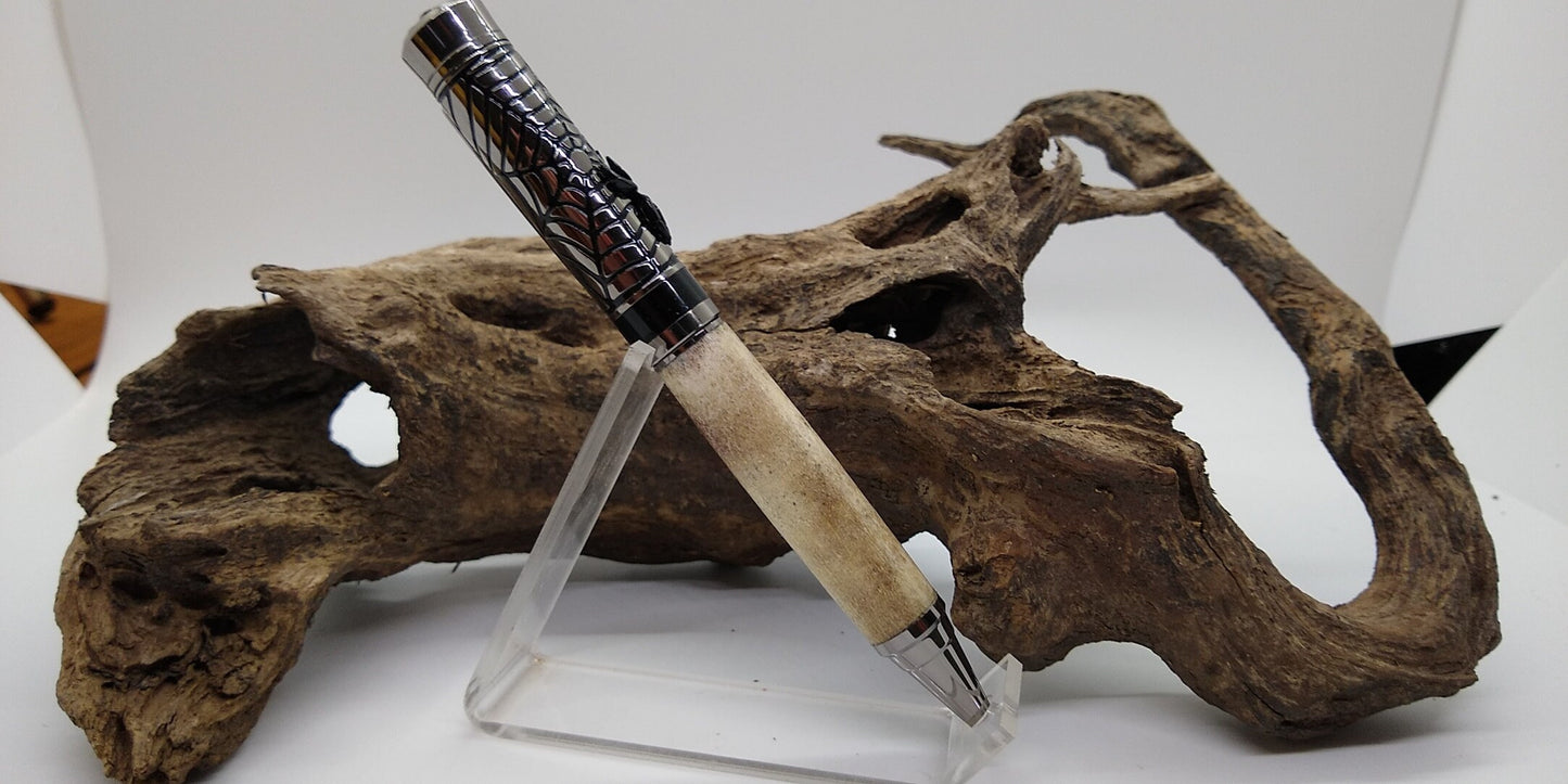 Spider Pen made from White tail deer antler