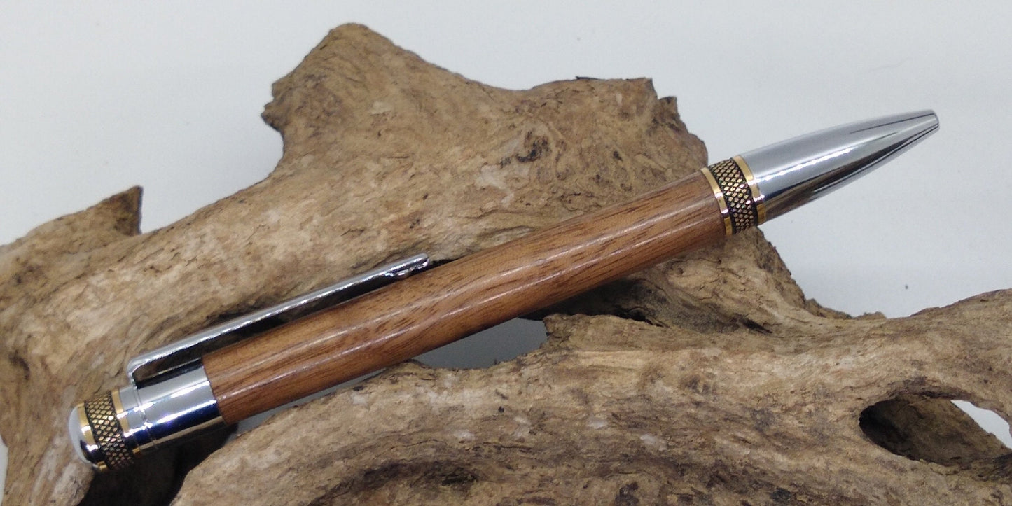 Elegant Cortana Pen made from figured black walnut