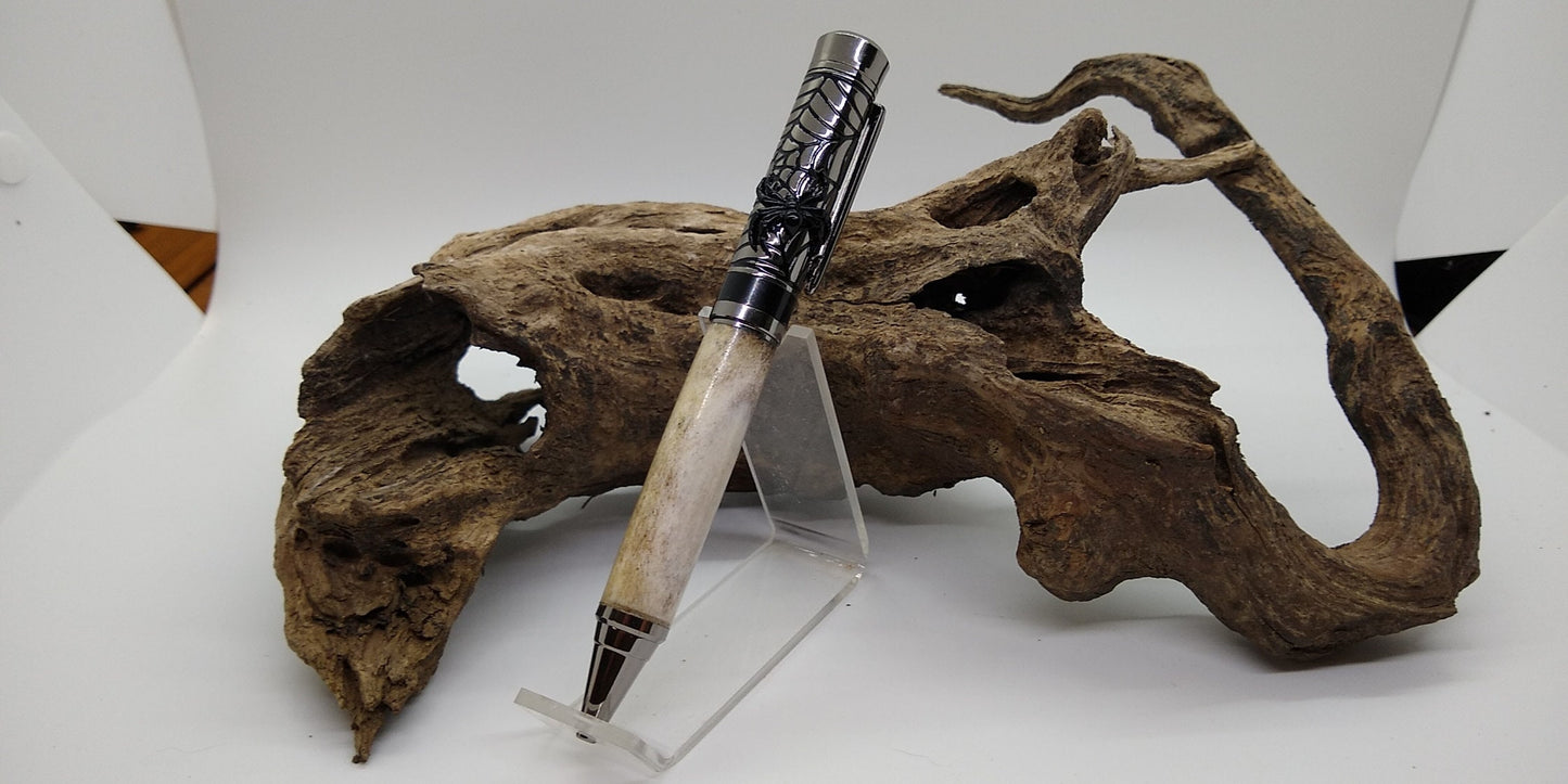 Spider Pen made from White tail deer antler