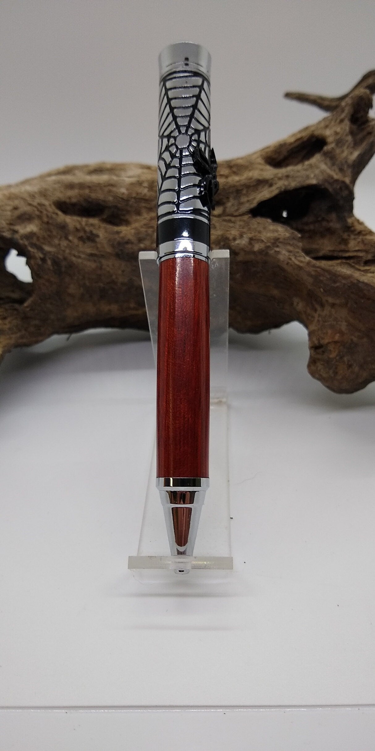 Spider Pen made from Bloodwood