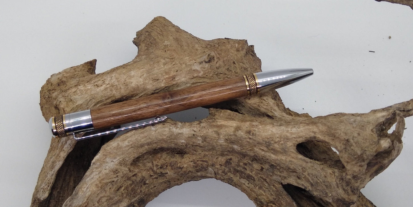 Elegant Cortana Pen made from figured black walnut