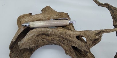 Shop pencil made from whitetail deer antler