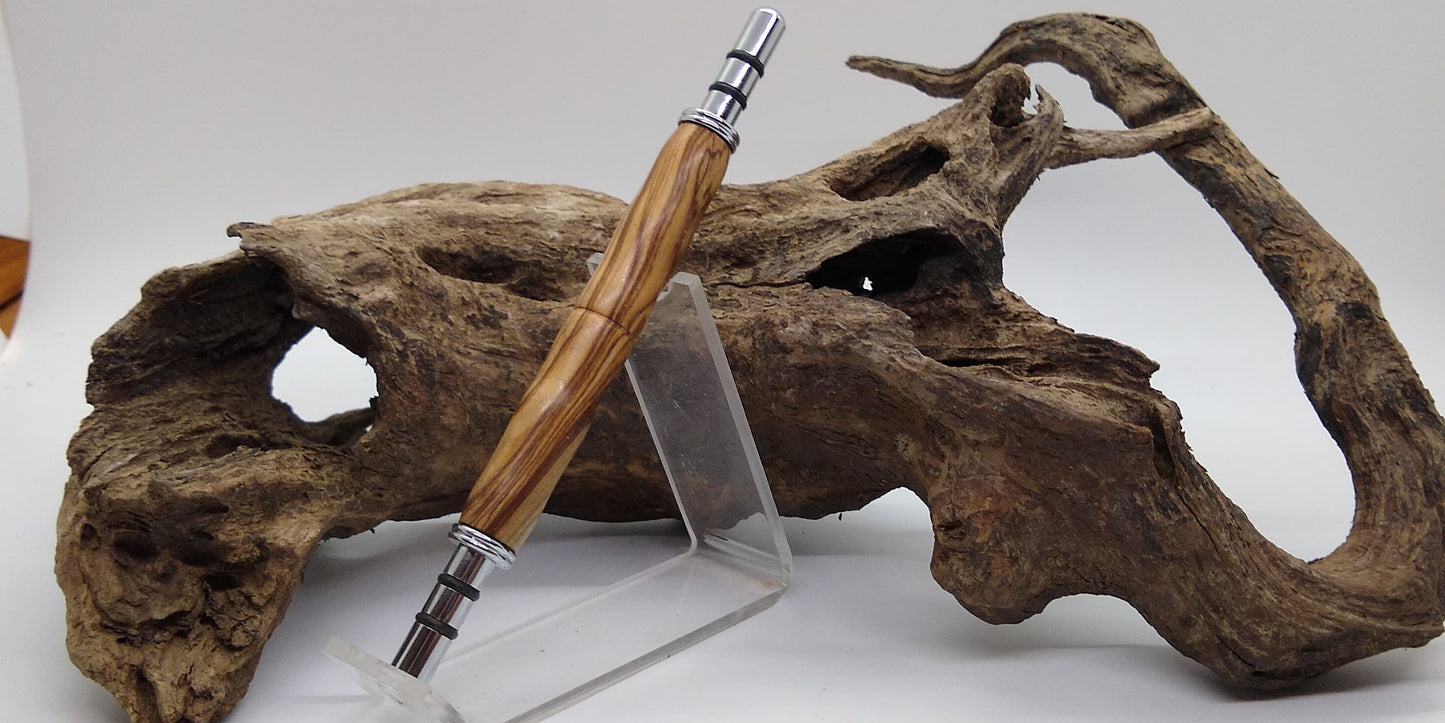 Dual sided seam ripper made from certified Olive wood from the Holy Land