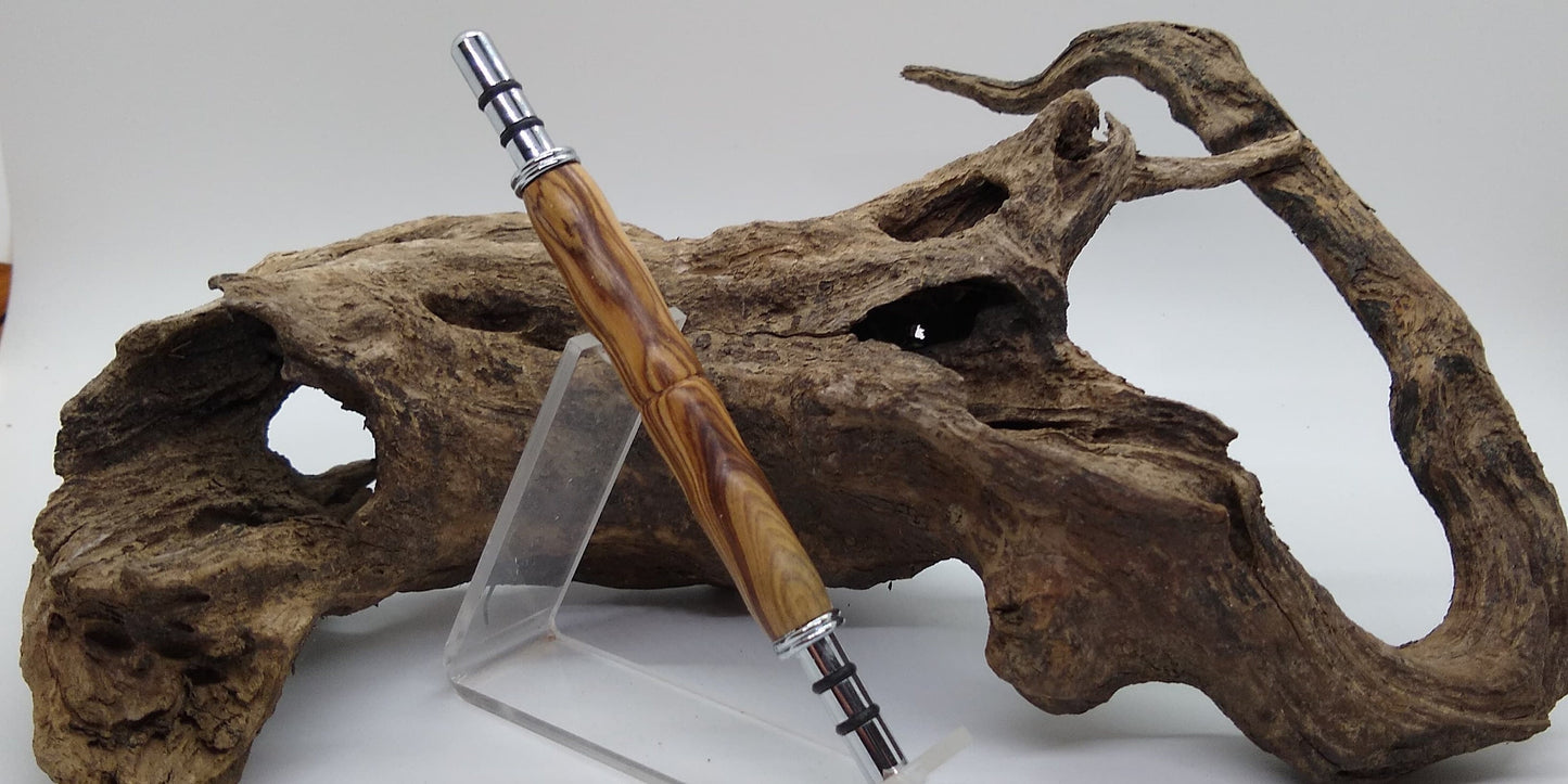 Dual sided seam ripper made from certified Olive wood from the Holy Land