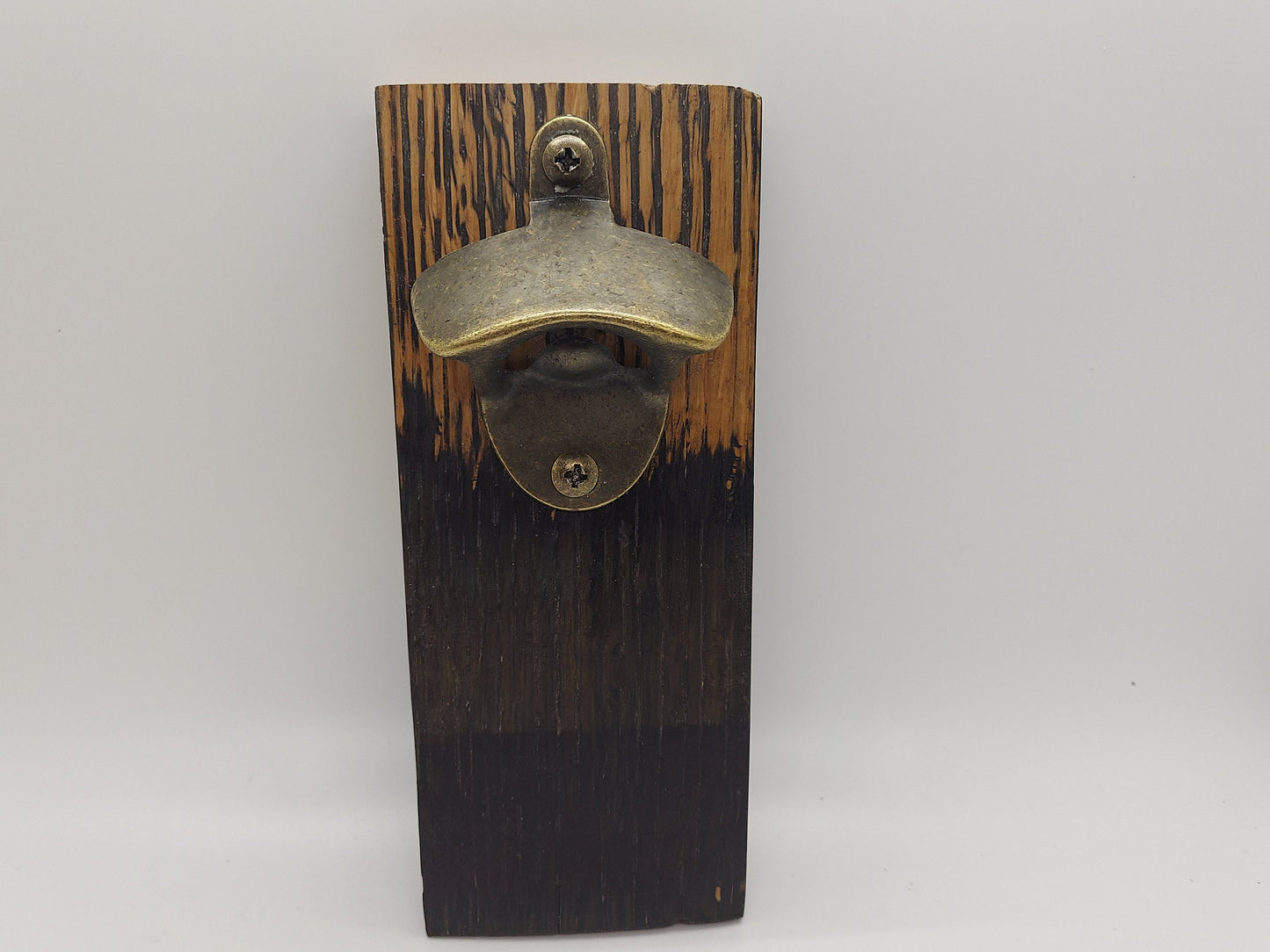 Bourbon Barrel bottle opener wallhanger