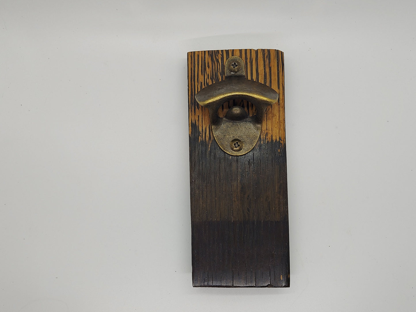 Bourbon Barrel bottle opener wallhanger