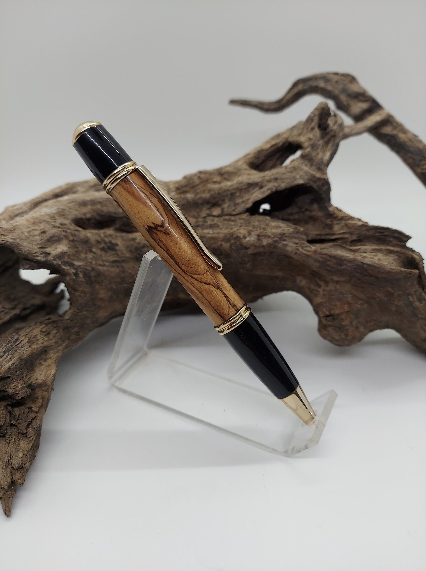 Gatsby grande pen made from Bethlehem Olive wood from the Holy Land