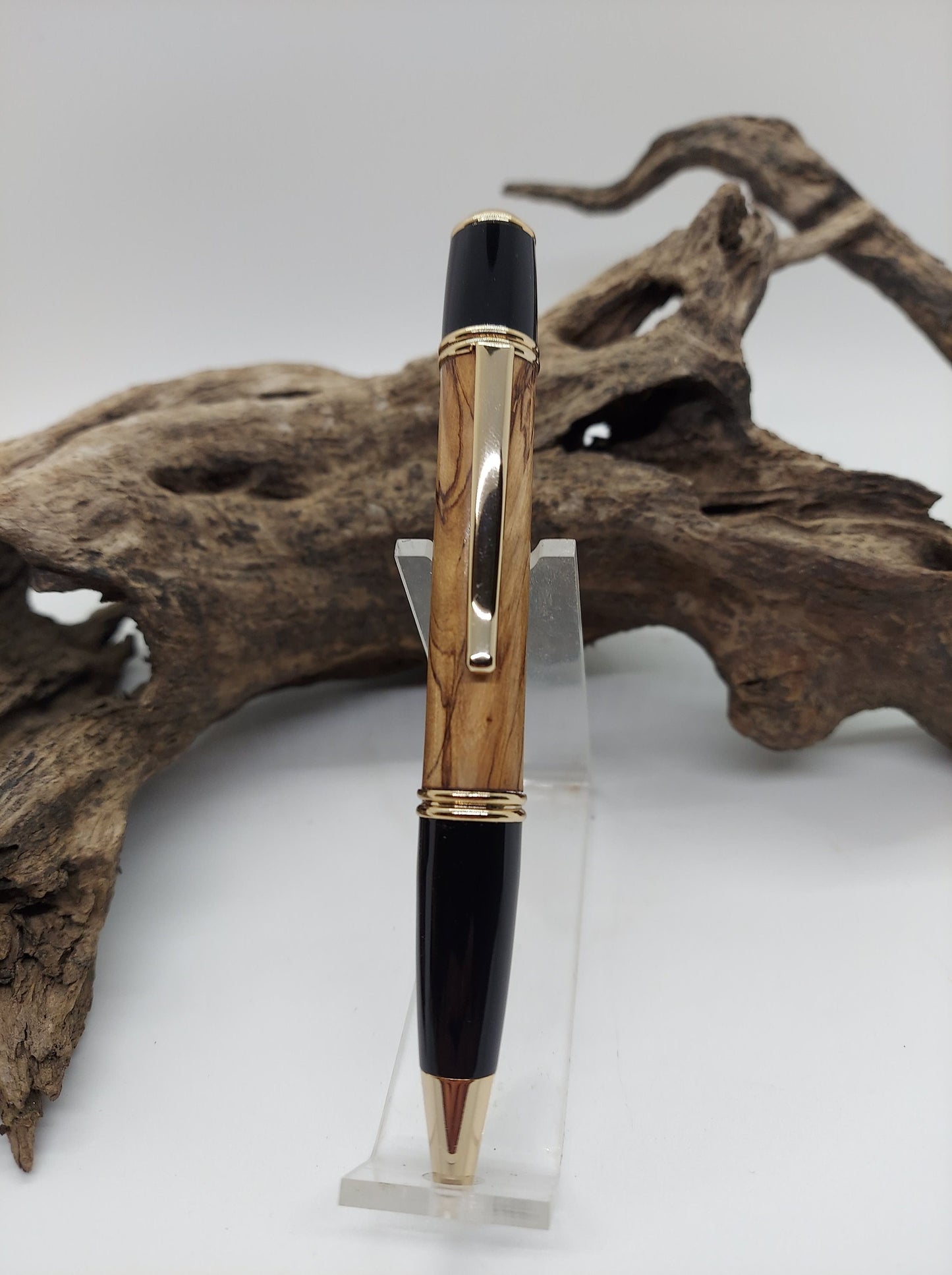 Gatsby grande pen made from Bethlehem Olive wood from the Holy Land