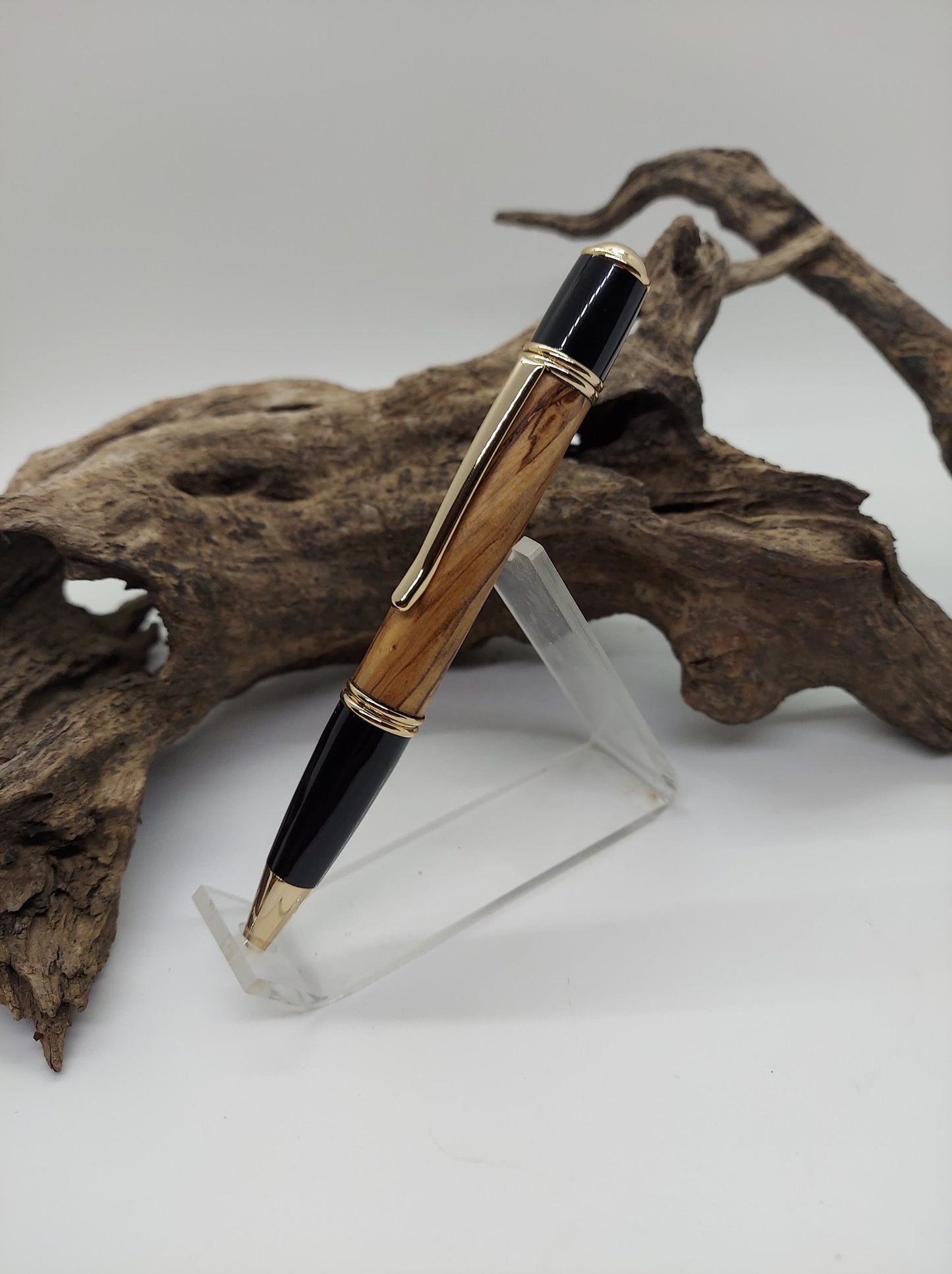 Gatsby grande pen made from Bethlehem Olive wood from the Holy Land