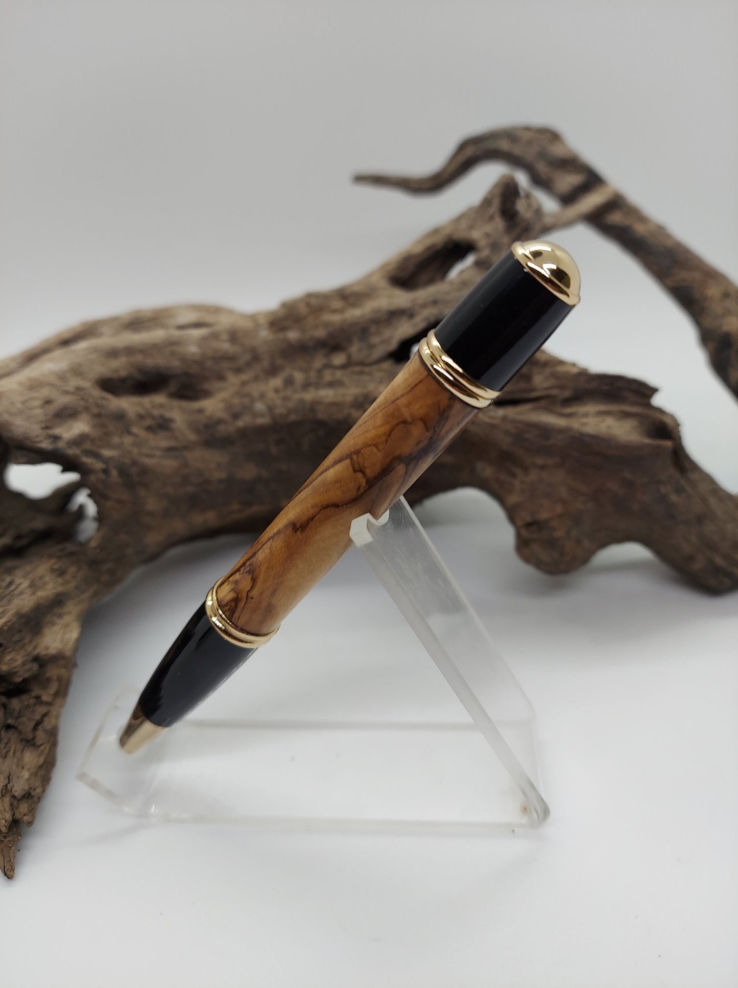 Gatsby grande pen made from Bethlehem Olive wood from the Holy Land