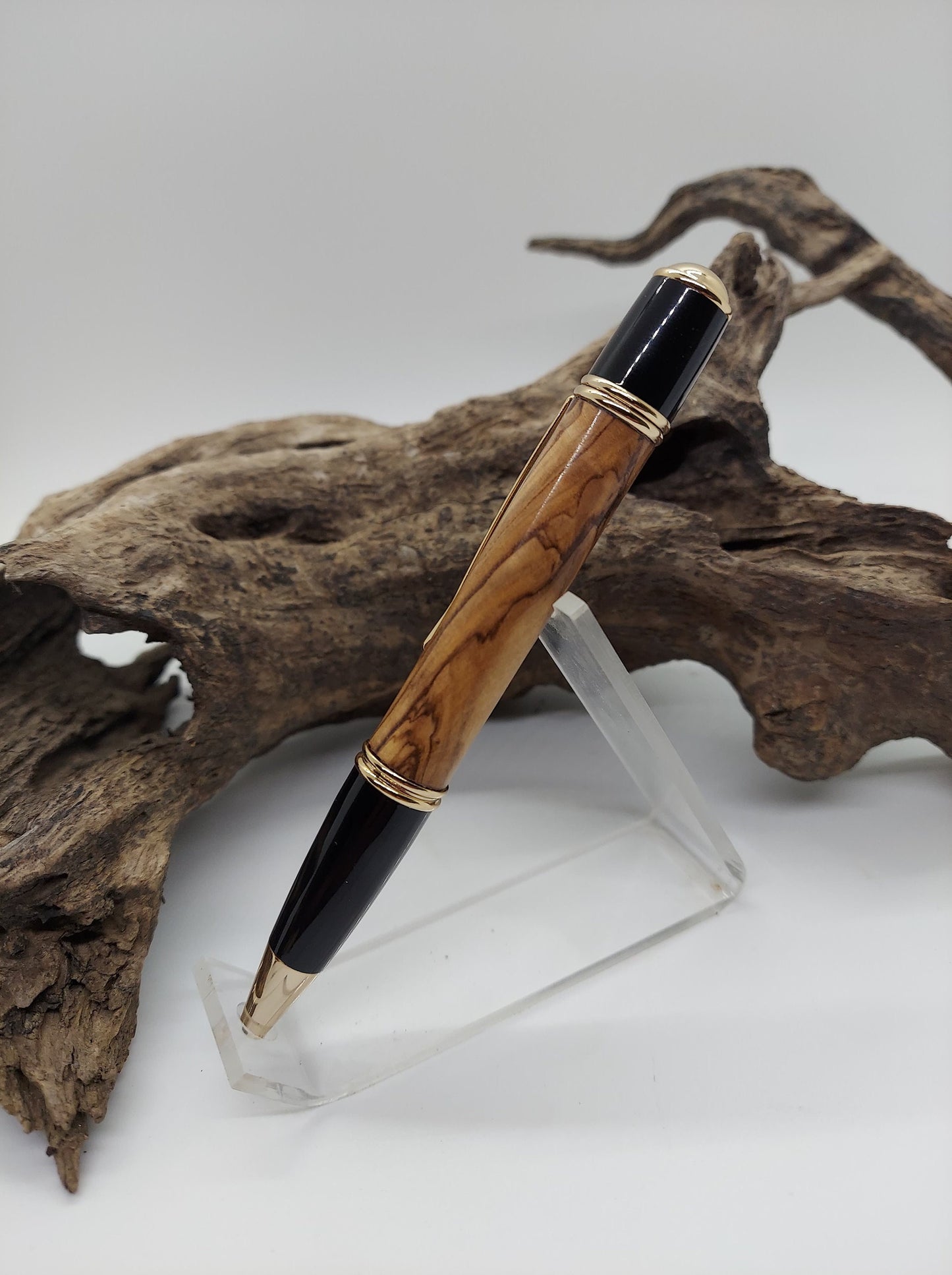 Gatsby grande pen made from Bethlehem Olive wood from the Holy Land