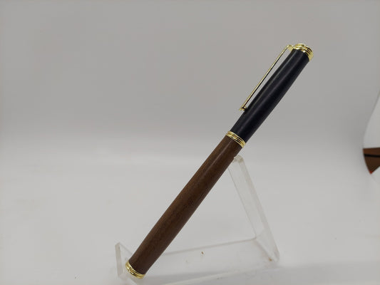 Classic Fountain Pen made from African Blackwood and Brazilian ebony wood