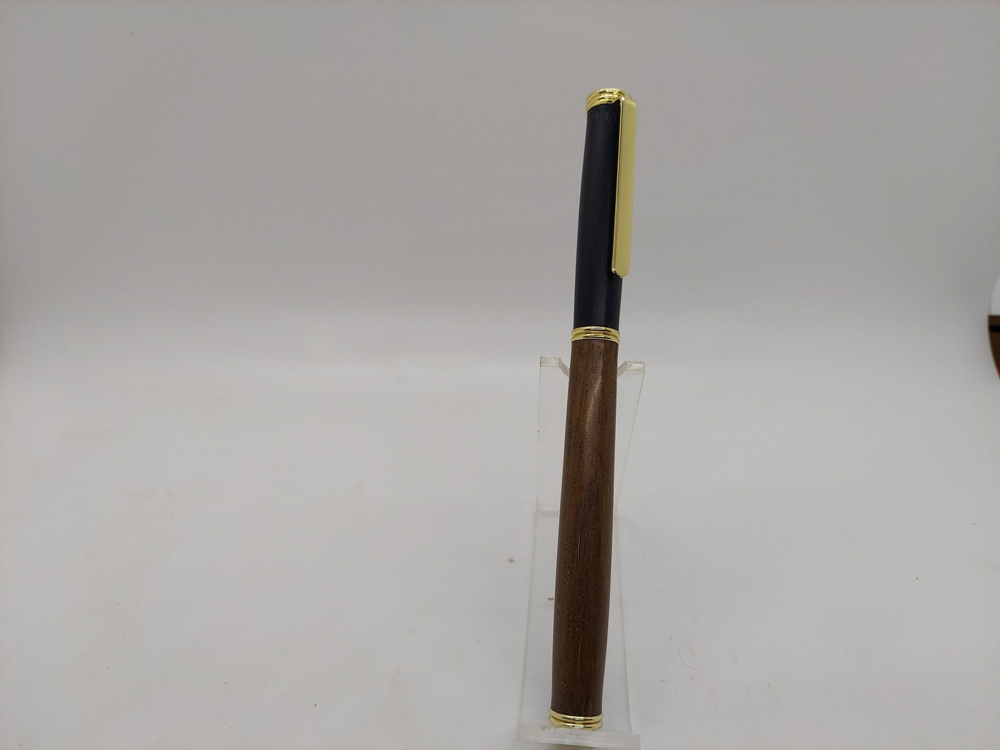 Classic Fountain Pen made from African Blackwood and Brazilian ebony wood