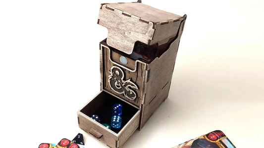 Single Card Box With Drawer